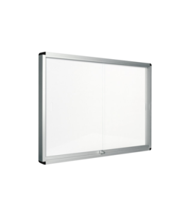 Bi-Office Exhibit tablón para notas Interior Blanco Aluminio
