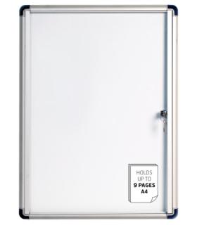 VITRINA INTERIOR BUDGET MAGNETICA 9 X A4 BIOFFICE VT630109660