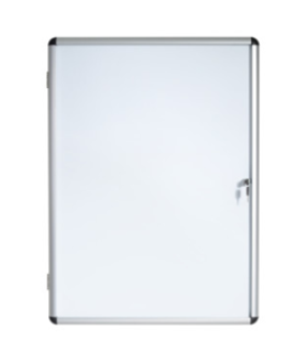 Bi-Office Earth tablón para notas Interior Blanco Aluminio