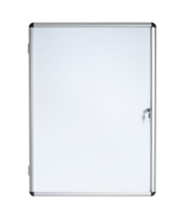 Bi-Office Earth tablón para notas Interior Blanco Aluminio