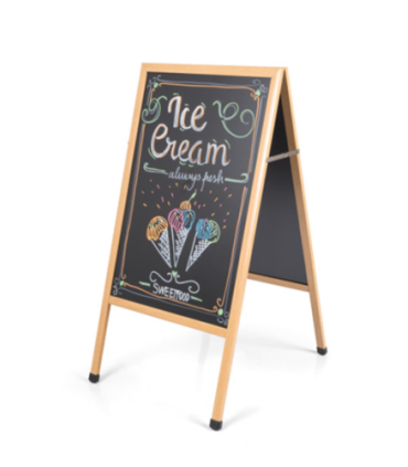 Bi-Office DKT10404622 tiza para pizarrra Negro Madera