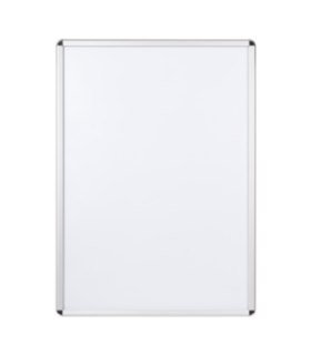 Bi-Office VT720415280 marco para pared Rectángulo Blanco Aluminio