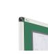 PIZARRA VITRIFICADA VERDE MARCO DE ALUMINIO 180X120 ROCADA RD-6508GRCH
