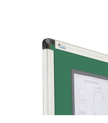 PIZARRA VITRIFICADA VERDE MARCO DE ALUMINIO 180X120 ROCADA RD-6508GRCH