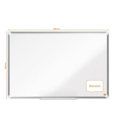 PIZARRA PPLUS ACERO LACADO 900X600MM NOBO 1915155