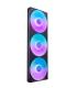 VENTILADOR CAJA NZXT F420RGB Core Fan (Single Frame) - BLACK - RF-U42HF-B1