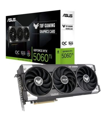 Asus GeForce RTX 5060 Ti TUF Gaming OC Tarjeta Grafica 16GB GDDR7 Reflex 2 RTX AI DLSS4