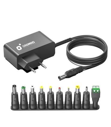 Cromad Cargador de Pared Universal Automatico 24W - 11 Conectores Diferentes