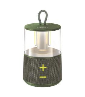 XO F59 Altavoz Bluetooth 5W con Lampara Camping - Color Verde