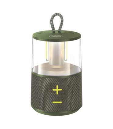 XO F59 Altavoz Bluetooth 5W con Lampara Camping - Color Verde