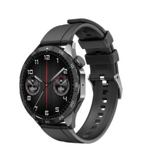 XO WATCH4 Reloj Smartwatch Pantalla Redonda 1.43" AMOLED - Llamadas BT - Multideporte - IP68 - Color Negro