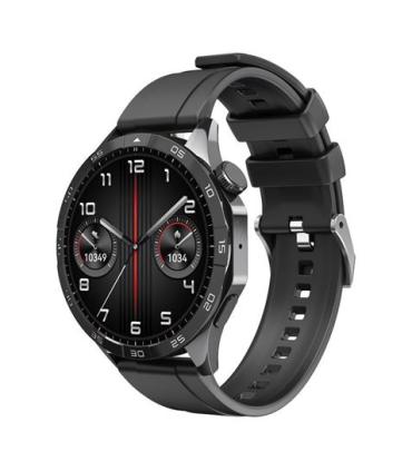 XO WATCH4 Reloj Smartwatch Pantalla Redonda 1.43" AMOLED - Llamadas BT - Multideporte - IP68 - Color Negro