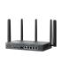 TP-Link ER706WP-4G router inalámbrico Gigabit Ethernet Doble banda (2,4 GHz / 5 GHz) Negro