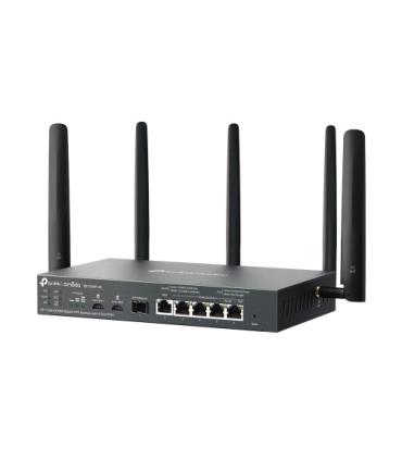 TP-Link ER706WP-4G router inalámbrico Gigabit Ethernet Doble banda (2,4 GHz / 5 GHz) Negro