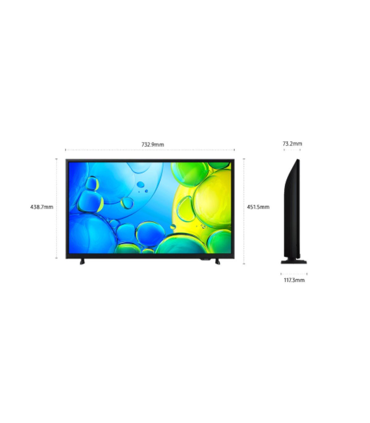 Samsung TU32F6005FK 81,3 cm (32") Full HD Smart TV Wifi Negro