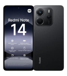 Xiaomi Redmi Note 14 Smartphone Pantalla AMOLED 6.67" - 6GB - 128GB - Camara Principal 108MP - Bateria 5500mAh - HyperCharge 33W