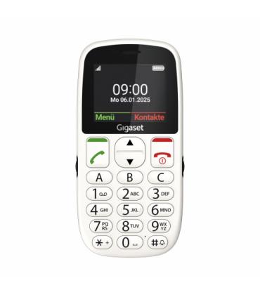 Gigaset GL395 5,59 cm (2.2") 90 g Blanco Teléfono para personas mayores