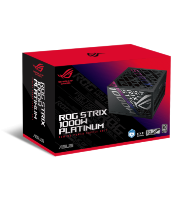 ASUS ROG STRIX-1000P-GAMING unidad de fuente de alimentación 1000 W 20+4 pin ATX ATX Negro, Plata