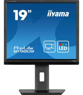 iiyama ProLite B1980S-B1 pantalla para PC 48,3 cm (19") 1280 x 1024 Pixeles VGA LED Negro