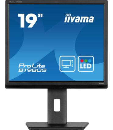 iiyama ProLite B1980S-B1 pantalla para PC 48,3 cm (19") 1280 x 1024 Pixeles VGA LED Negro