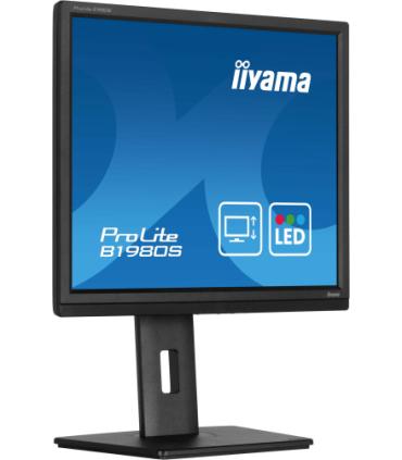 iiyama ProLite B1980S-B1 pantalla para PC 48,3 cm (19") 1280 x 1024 Pixeles VGA LED Negro