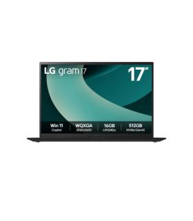 LG Gram 17Z90T Intel Core Ultra 7 255H Portátil 43,2 cm (17") WQXGA 32 GB LPDDR5x-SDRAM 1 TB SSD Wi-Fi 7 (802.11be) Windows 11..
