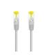 Nanocable Cable de red latiguillo RJ45 LSZH Cat.6A SFTP AWG26, Gris, 10 m