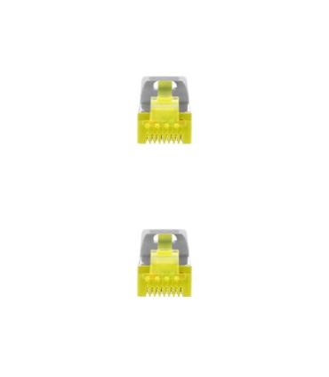 Nanocable Cable de red latiguillo RJ45 LSZH Cat.6A SFTP AWG26, Gris, 10 m