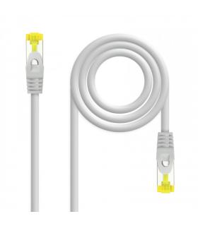 Nanocable Cable de red latiguillo RJ45 LSZH Cat.6A SFTP AWG26, Gris, 2.0 m