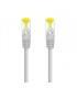 Nanocable Cable de red latiguillo RJ45 LSZH Cat.6A SFTP AWG26, Gris, 1.0 m