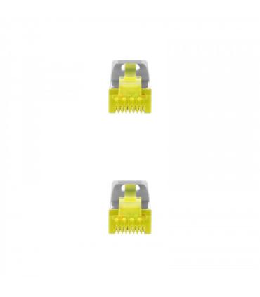 Nanocable Cable de red latiguillo RJ45 LSZH Cat.6A SFTP AWG26, Gris, 1.0 m