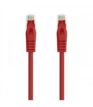 Nanocable Cable de red latiguillo RJ45 LSZH Cat.6A UTP AWG24, Rojo, 2.0m