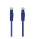 Nanocable Cable de red latiguillo RJ45 LSZH Cat.6A UTP AWG24, Azul, 2.0m