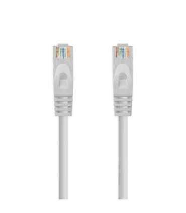 Nanocable Cable de red latiguillo RJ45 LSZH Cat.6A UTP AWG24, Gris, 0.5 m