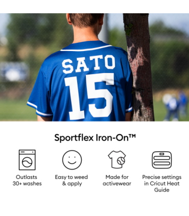 Cricut 2011565 vinilo de transferencia térmica Rollo de vinilo de termotransferencia