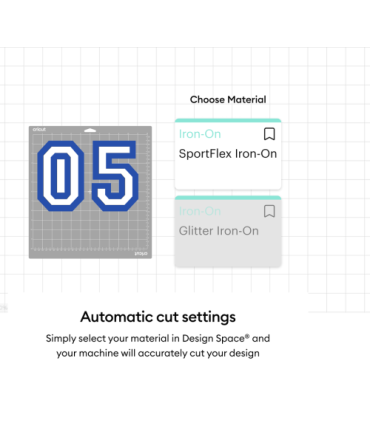 Cricut 2011565 vinilo de transferencia térmica Rollo de vinilo de termotransferencia