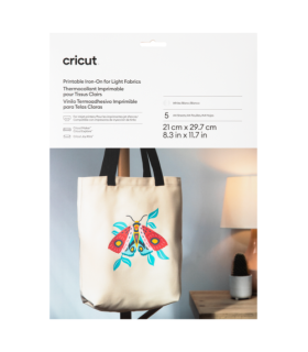 Cricut Joy Xtra Iron-On Lámina de vinilo de transferencia térmica Vinilo de termotransferencia liso 5 hojas