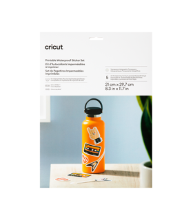 Cricut 2010354 vinilo de transferencia térmica Lámina de vinilo de transferencia térmica Vinilo de termotransferencia liso 5 hoj