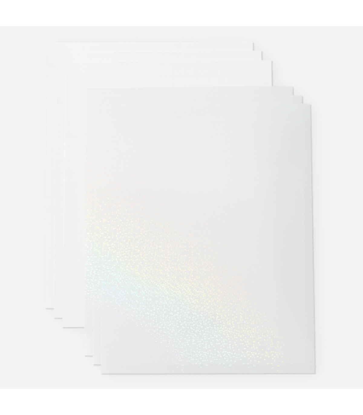 Cricut 2010354 vinilo de transferencia térmica Lámina de vinilo de transferencia térmica Vinilo de termotransferencia liso 5 hoj