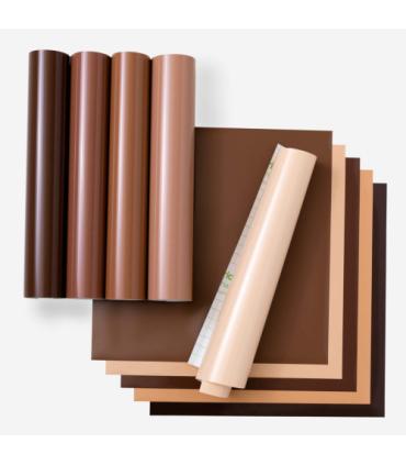 Cricut 2010170 vinilo de transferencia térmica Lámina de vinilo de transferencia térmica Vinilo de termotransferencia liso 10 ho