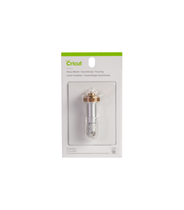 Kit Cuchilla Ondulada Cricut + Portacuchillas QuickSwap | Para Maker