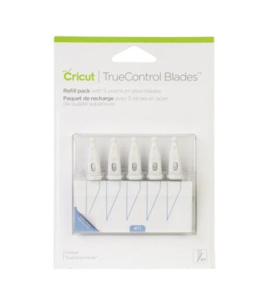 Recambio 5 Cuchillas para Cúter TrueControl Cricut | Euroviane.es