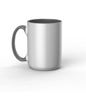 Taza para Sublimación Cricut 425 ml (Interior Gris) | Euroviane.es