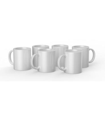 Pack Ahorro 6 Tazas para Sublimación Cricut (425 ml) | Euroviane.es