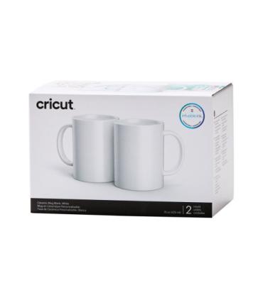 Pack 2 Tazas para Sublimación Cricut (425 ml) | Euroviane.es