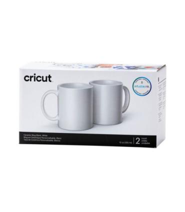 Pack 2 Tazas para Sublimación Cricut (340 ml) | Euroviane.es