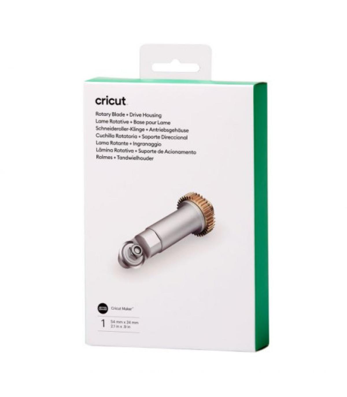 Cuchilla Rotatoria Cricut + Portacuchillas | Para tela en Cricut Maker