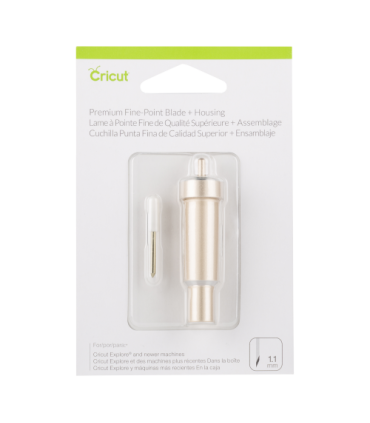 Cuchilla Punta Fina Premium + Portacuchillas Cricut | Maker y Explore