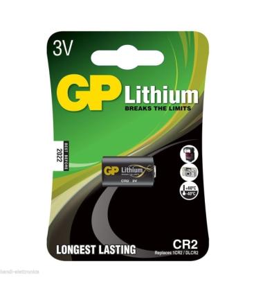 GP Lithium CR2 Pack de 1 Pila CR2 3V