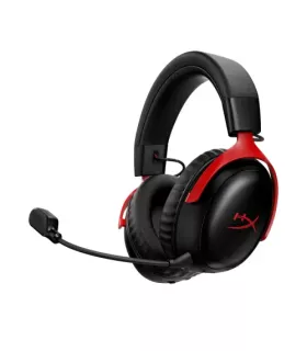 HyperX Auriculares inalámbricos Cloud III S: auriculares gaming (color negro-rojo